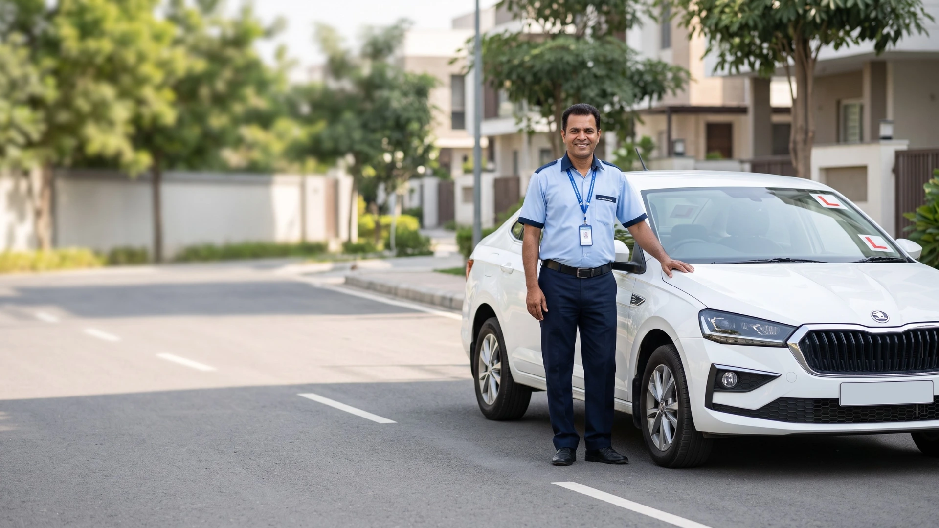 Automatic car driving lessons in Bangalore